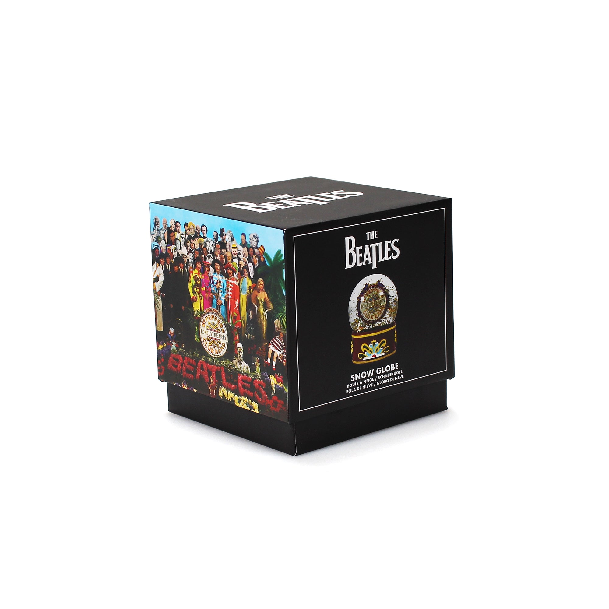 The Beatles Sgt Pepper boule à neige 65 mm rouge