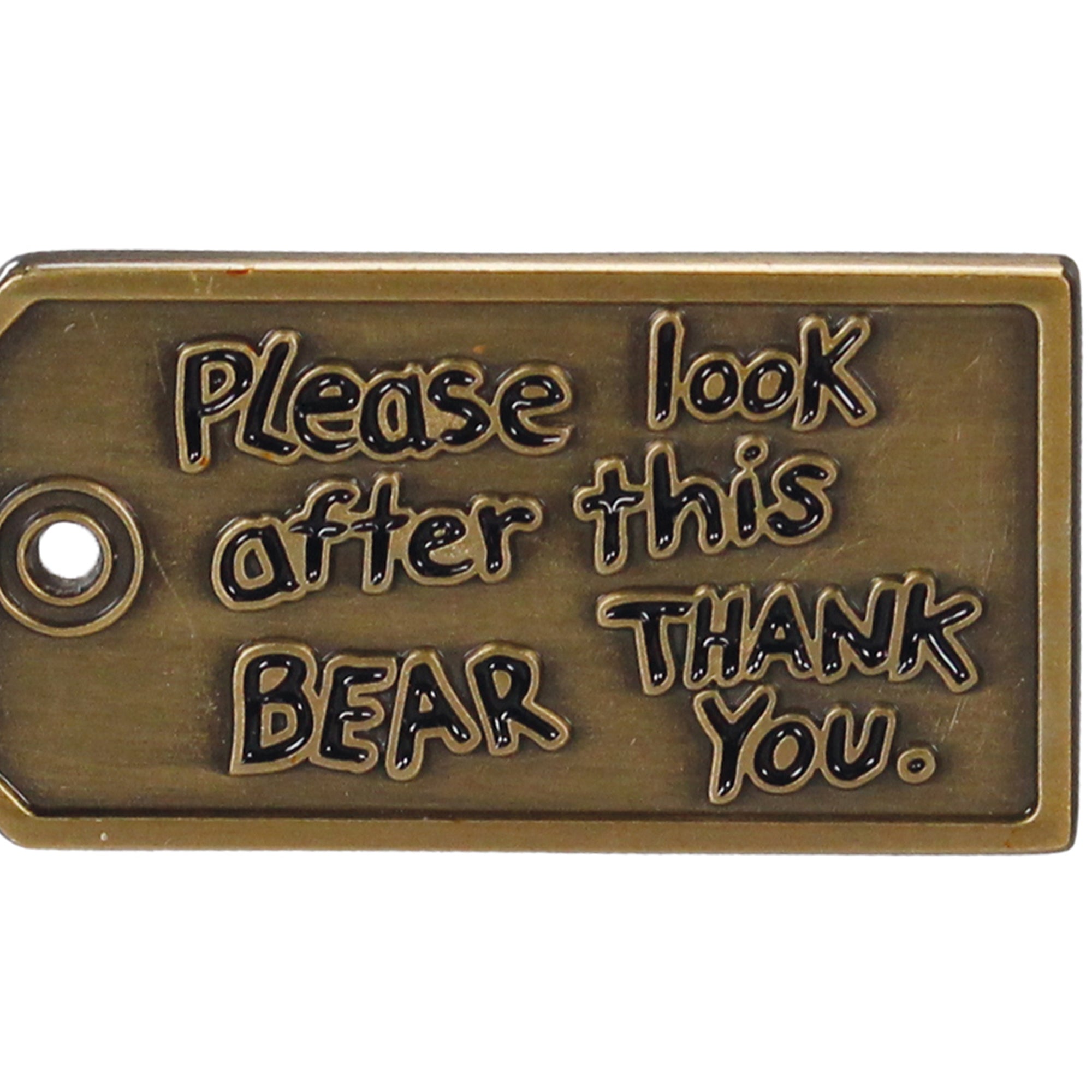 HMB Paddington Bear pin's marron Look After