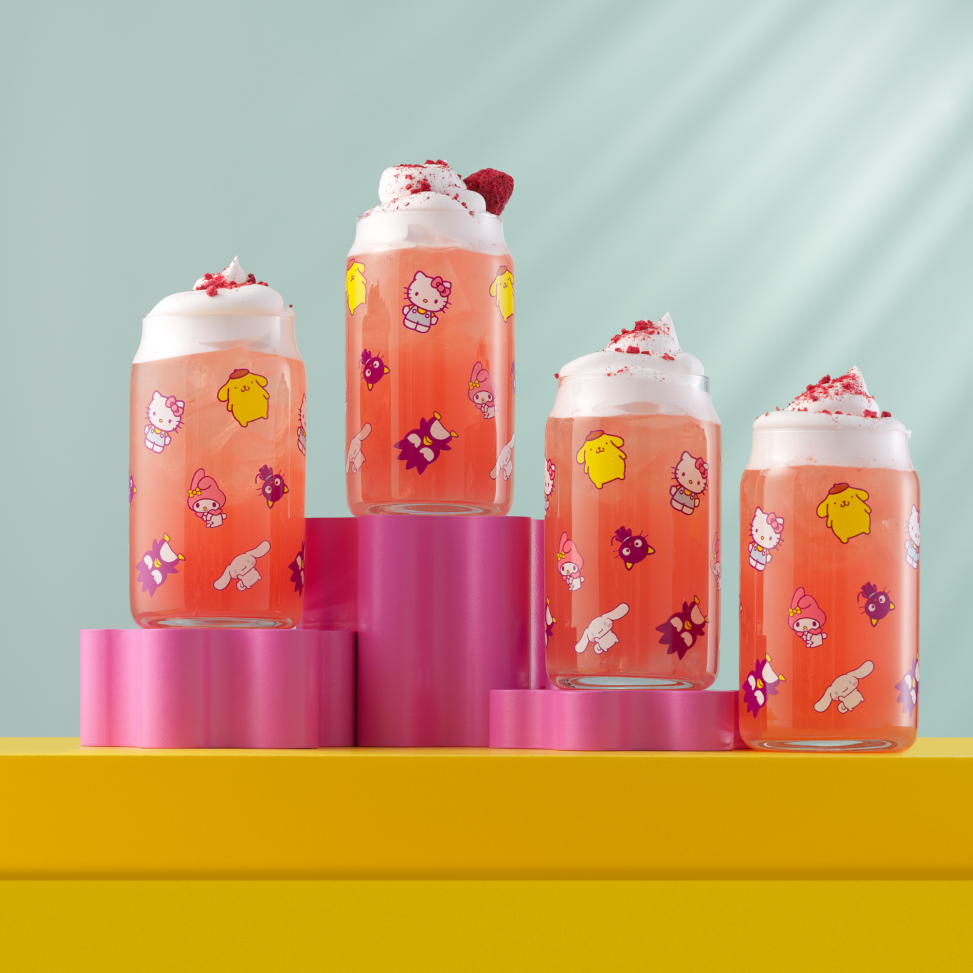 JoyJolt Hello Kitty Daydream verres tumbler 4 x 47 cl