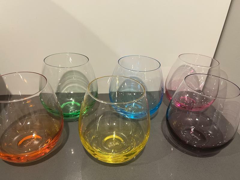 JoyJolt Hue Verres Whisky Old Fashioned 30 cl Lot 6
