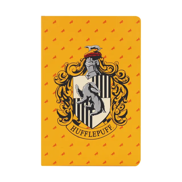 Harry Potter Hufflepuff carnet A5 souple jaune 192 pages