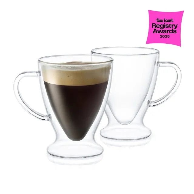 JoyJolt Declan verres espresso double paroi 2x15cl isolants