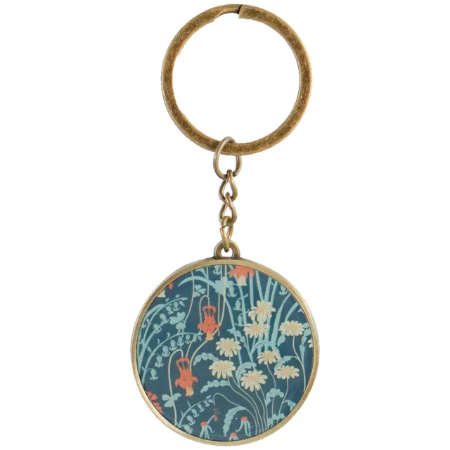 HMB Walter Crane Meadow Flowers porte-clés métal