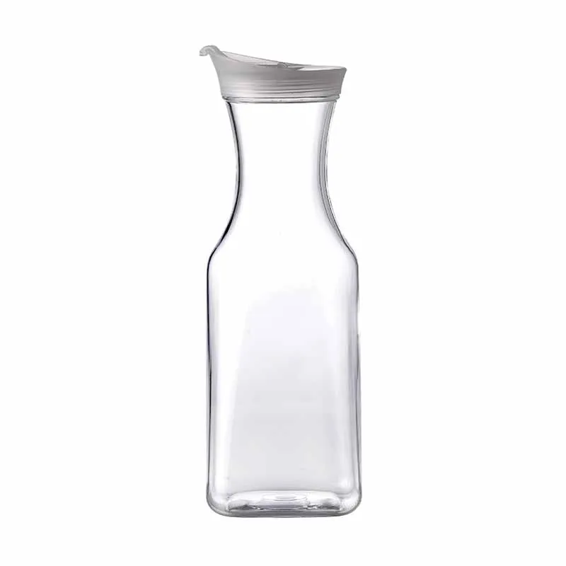 Artis Square carafe 1 L avec couvercle verre