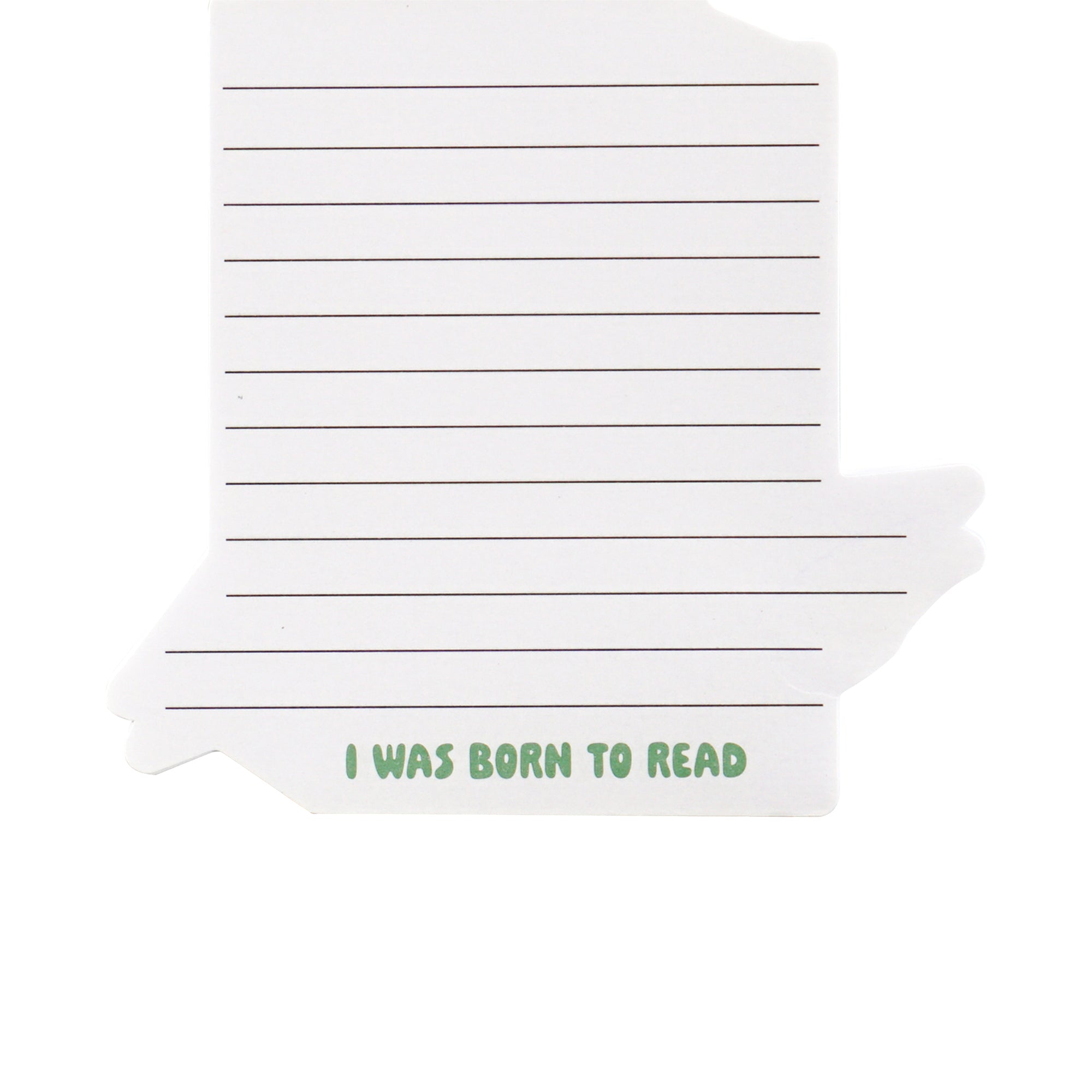 HMB Pulteney Press Born to Read carnet poche vert