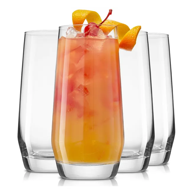JoyJolt Gwen Highball verres long drink lot 4 53 cl bombés
