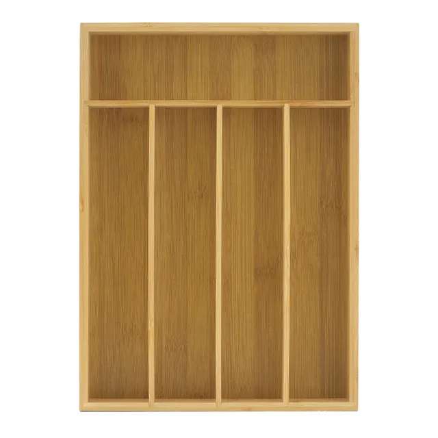 JoyJolt organisateur tiroir bambou 5 cases naturel