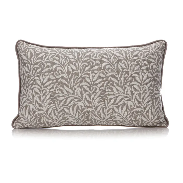 HMB Arts & Crafts Society Willow Grey coussin 30x50 cm gris