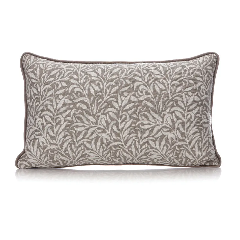 HMB Arts & Crafts Society Willow Grey coussin 30x50 cm gris
