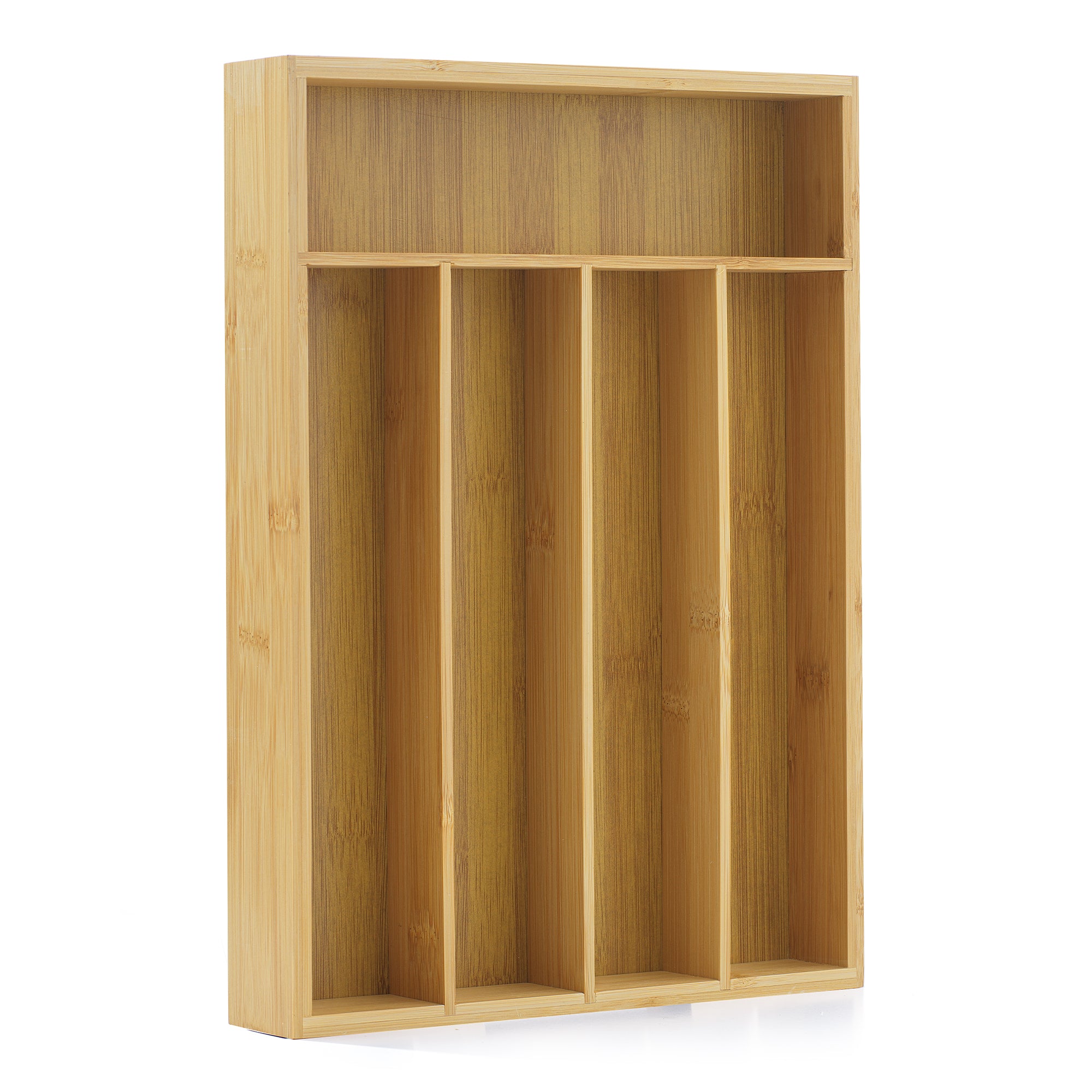 JoyJolt organisateur tiroir bambou 5 cases naturel