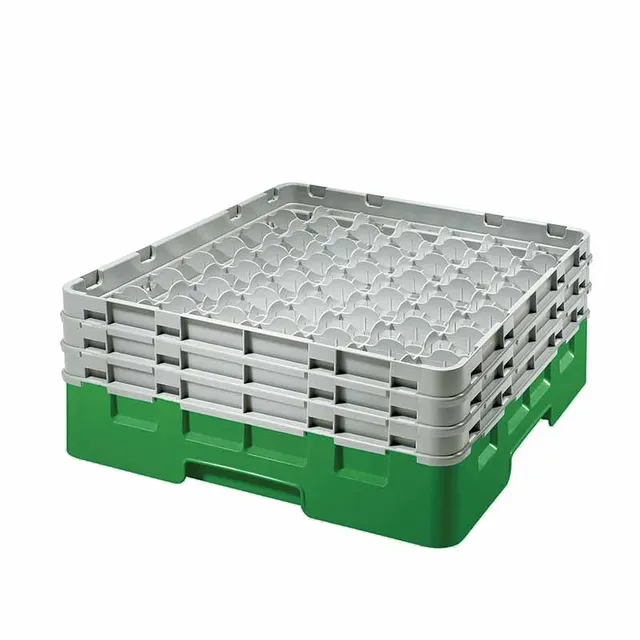 Artis 49E3 GoldPlas panier à verres 49 casiers vert