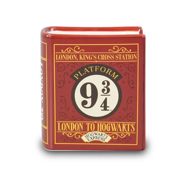 Harry Potter Platform 9 3/4 pot céramique livre rouge 10 cm