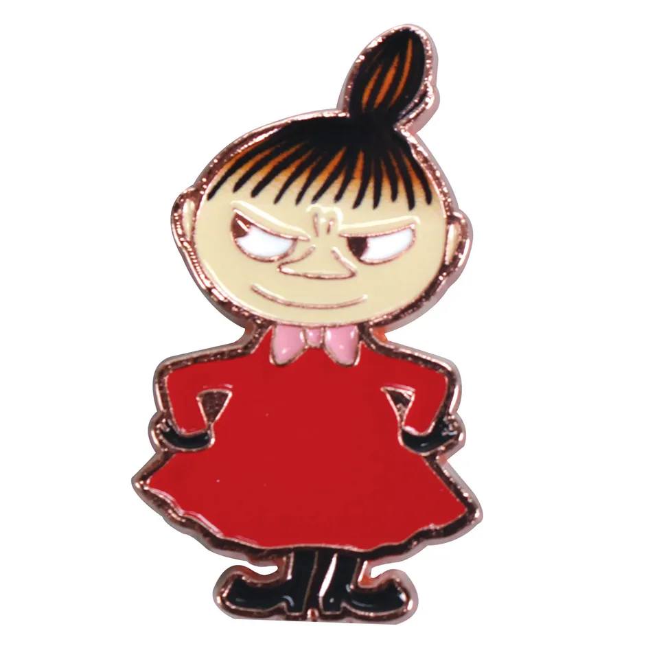 Moomin Little My pin's émail rouge carte