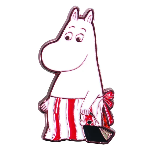 Moomin Moomin Mama pin's émail blanc