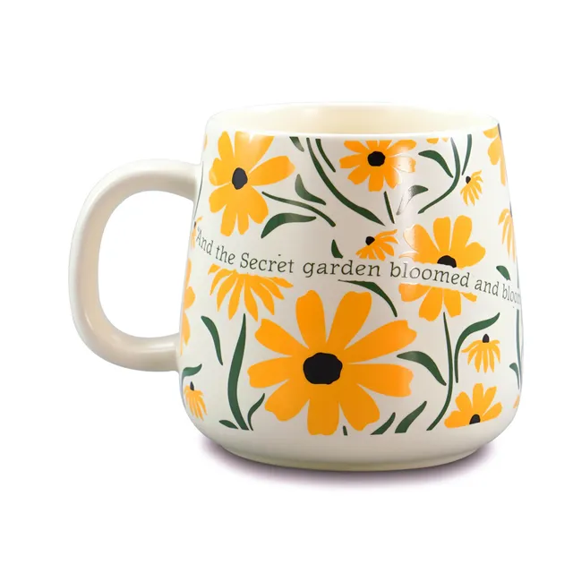 The Secret Garden Mug Oval tasse 37 cl jaune