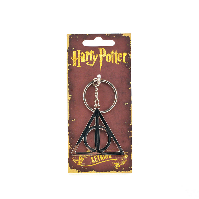 HMB Harry Potter Reliques porte-clés métal argenté