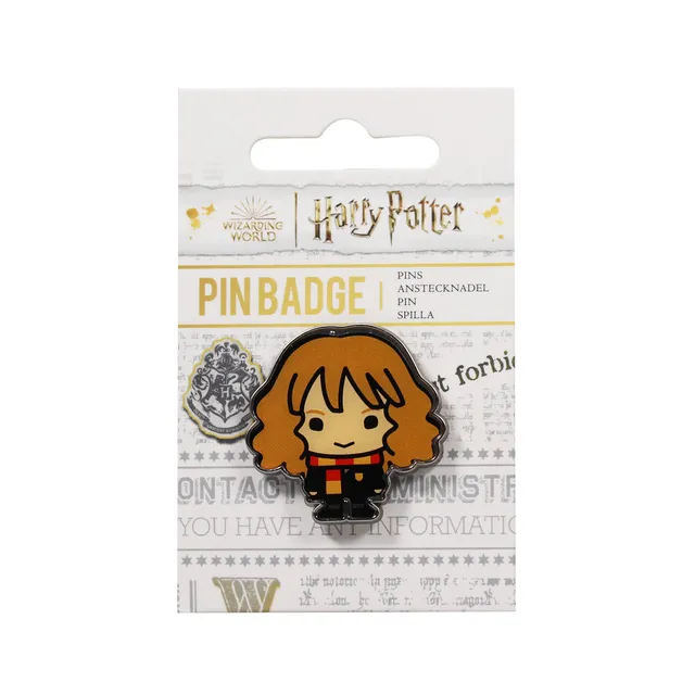 Harry Potter Kawaii Hermione pin's émail marron