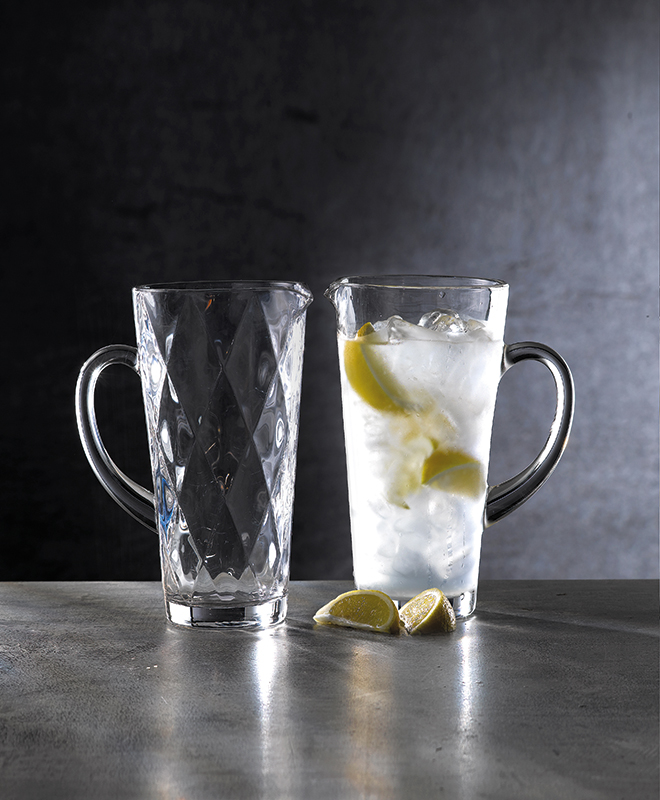 Artis Rialto pichet verre 1,2 L service transparent