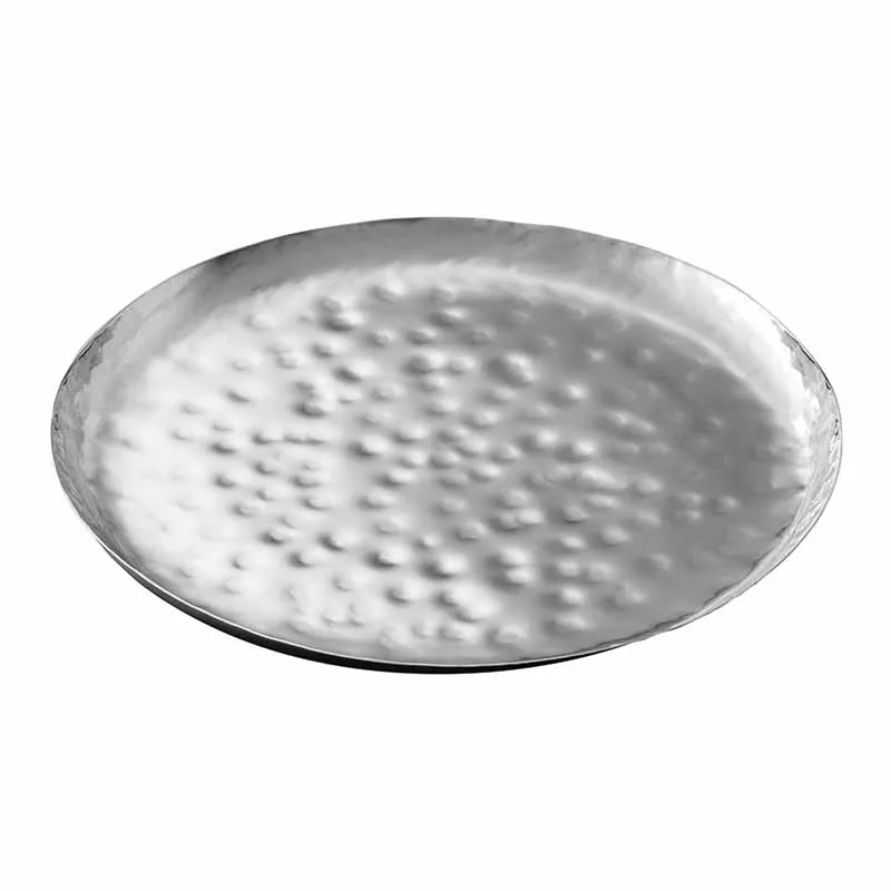 Artis Hammered assiette inox martelé 26 cm