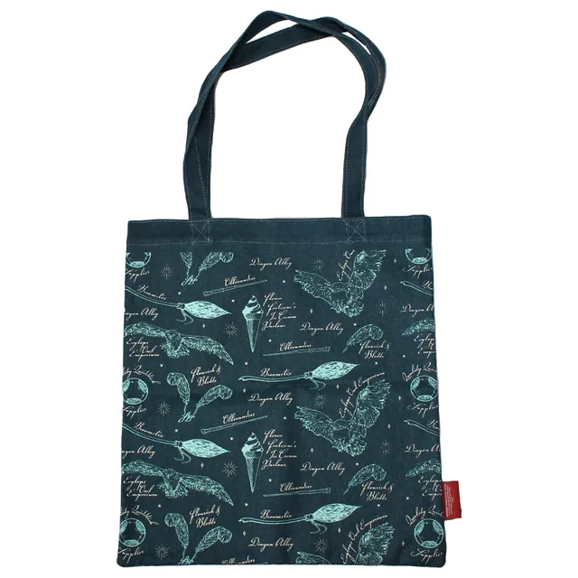 HMB Harry Potter Diagon Alley tote bag coton bleu