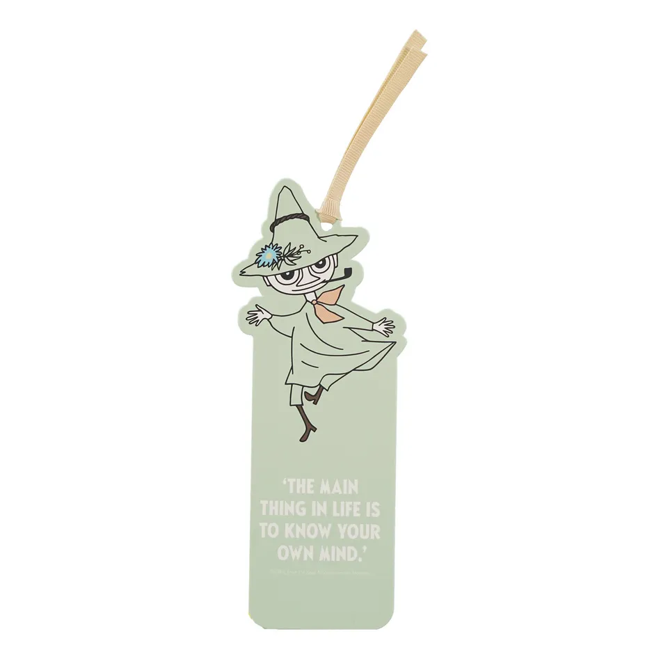 Moomin Snufkin marque-page papier 18 x 6 cm vert