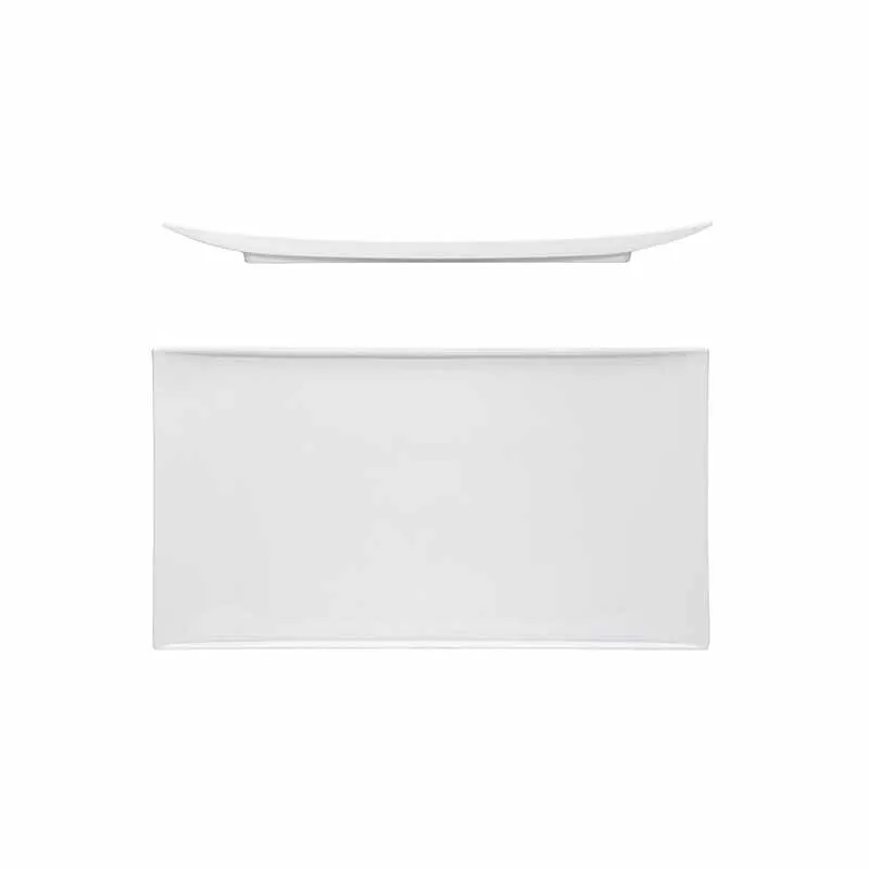 Artis Emotion plat rectangulaire 31,8x25,6cm blanc