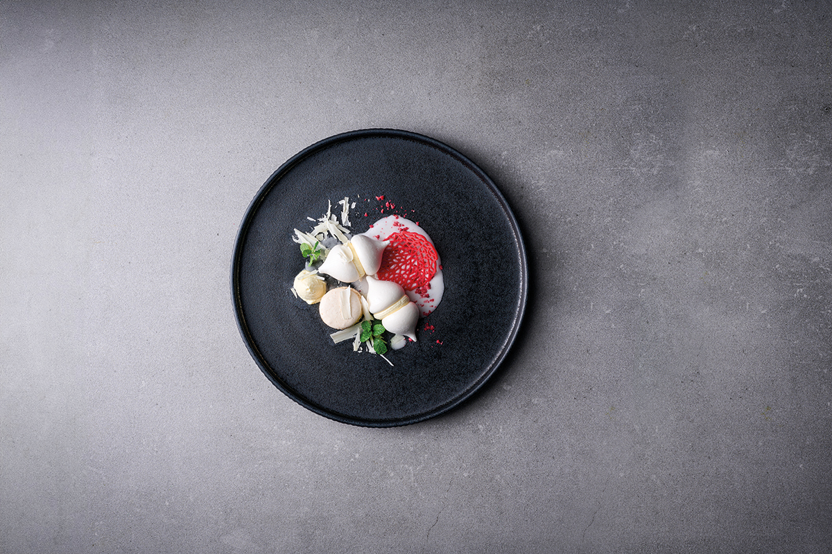 Artis Nara Black assiette noire 27 cm