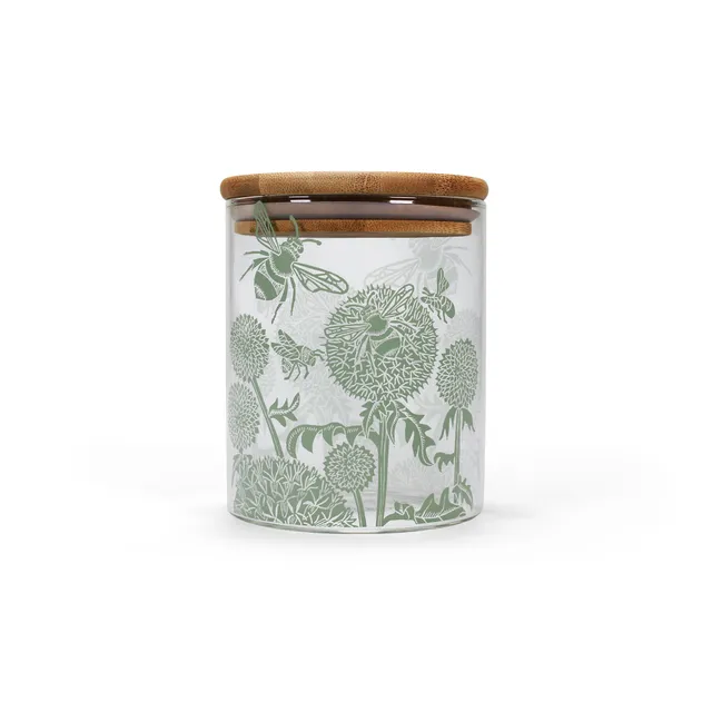Kate Heiss Woodland bocal en verre 75 cl vert botanique