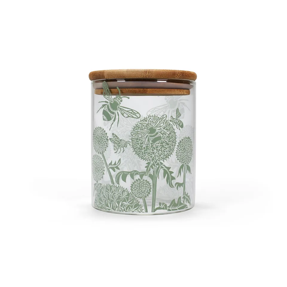 Kate Heiss Woodland bocal en verre 75 cl vert botanique