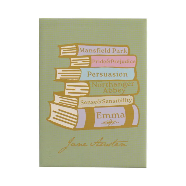 HMB Jane Austen Books magnet métal 9 cm