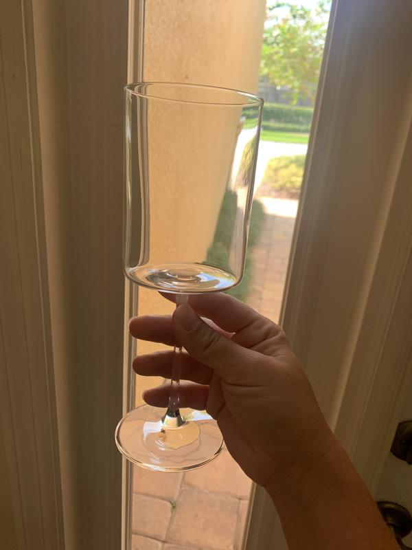JoyJolt Claire verres à vin blanc lot de 2 34 cl cristal