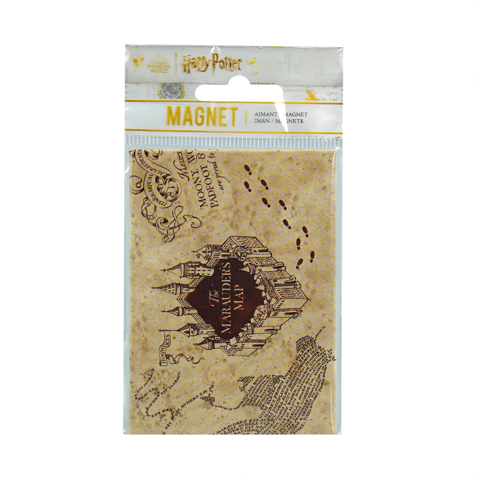 Harry Potter Carte du Maraudeur magnet métal