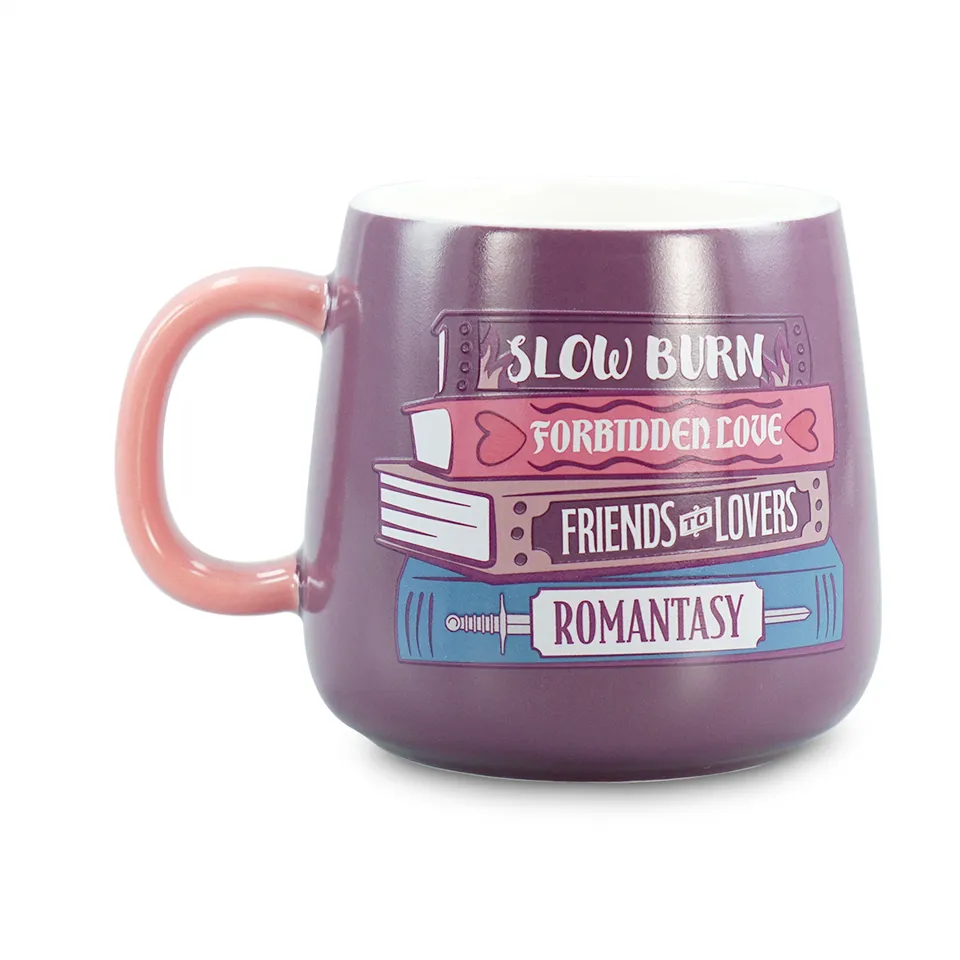 Pulteney Press Romantasy mug 37 cl violet ovale
