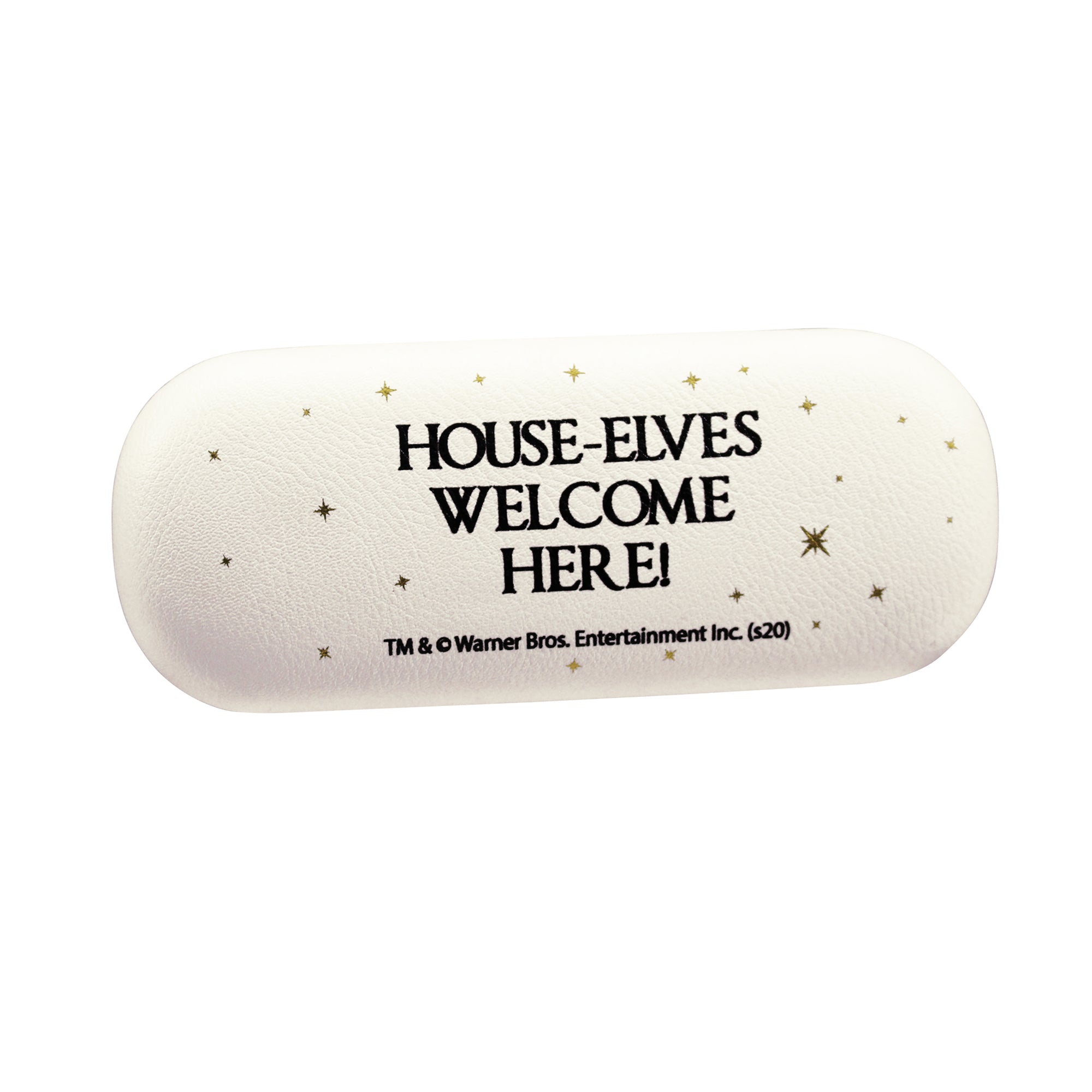 Harry Potter Dobby étui à lunettes rigide blanc + chiffon