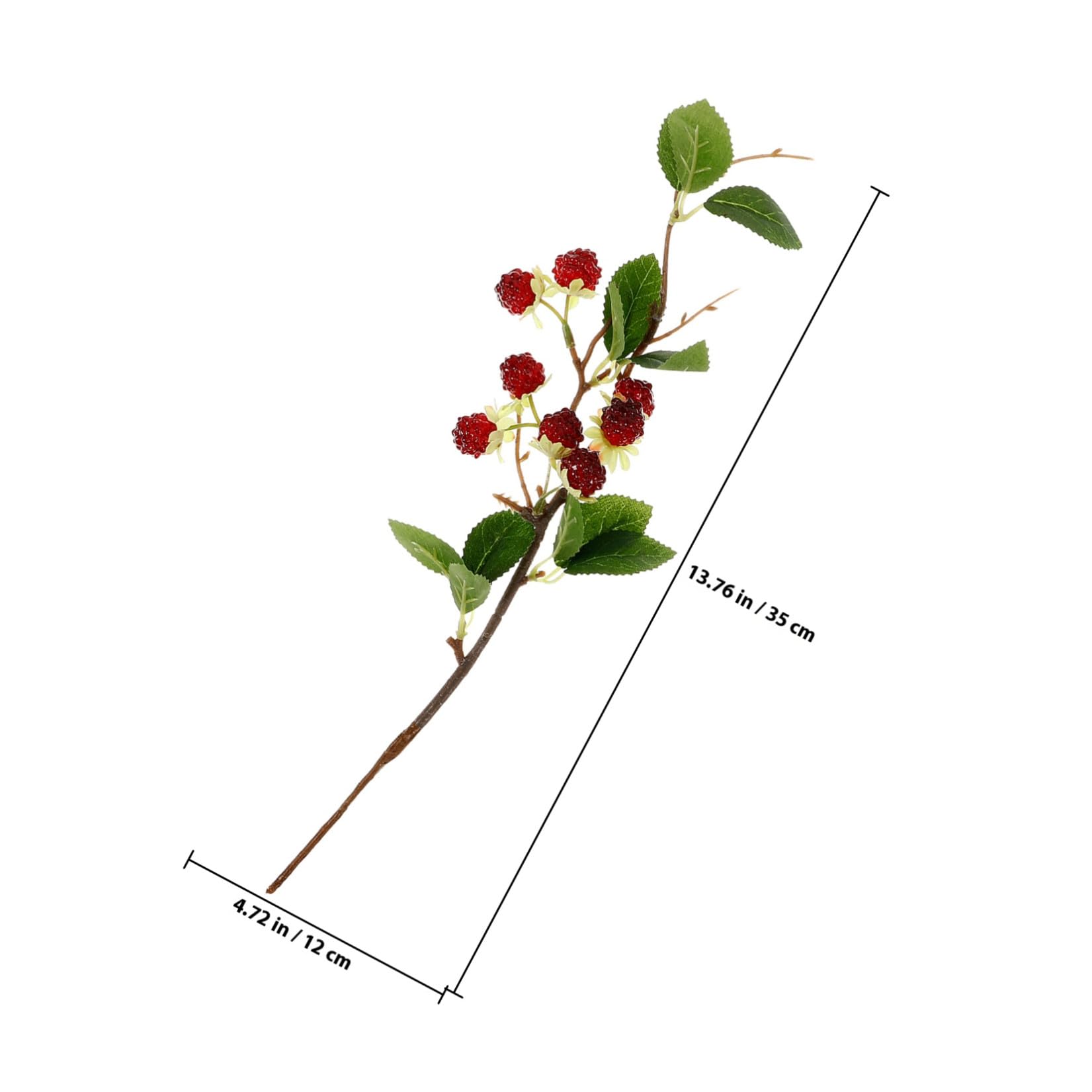 Alipis framboises artificielles multicolore déco table