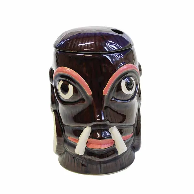 Artis Tiki Indian Head verre tiki 69 cl tête sculptée