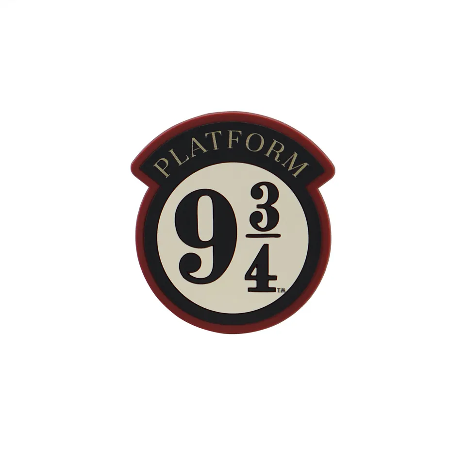 Harry Potter Magnet Voie 9 3/4 cuir vegan rouge