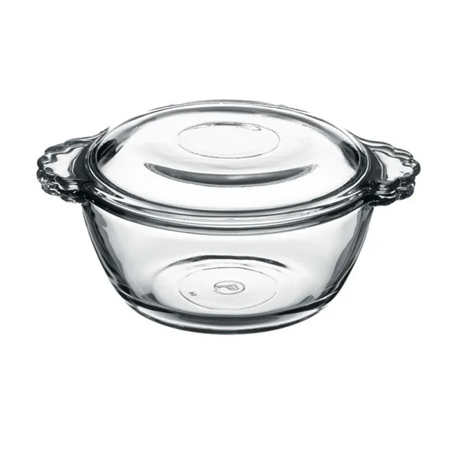 Alipis bol verre borosilicate couvercle dessert