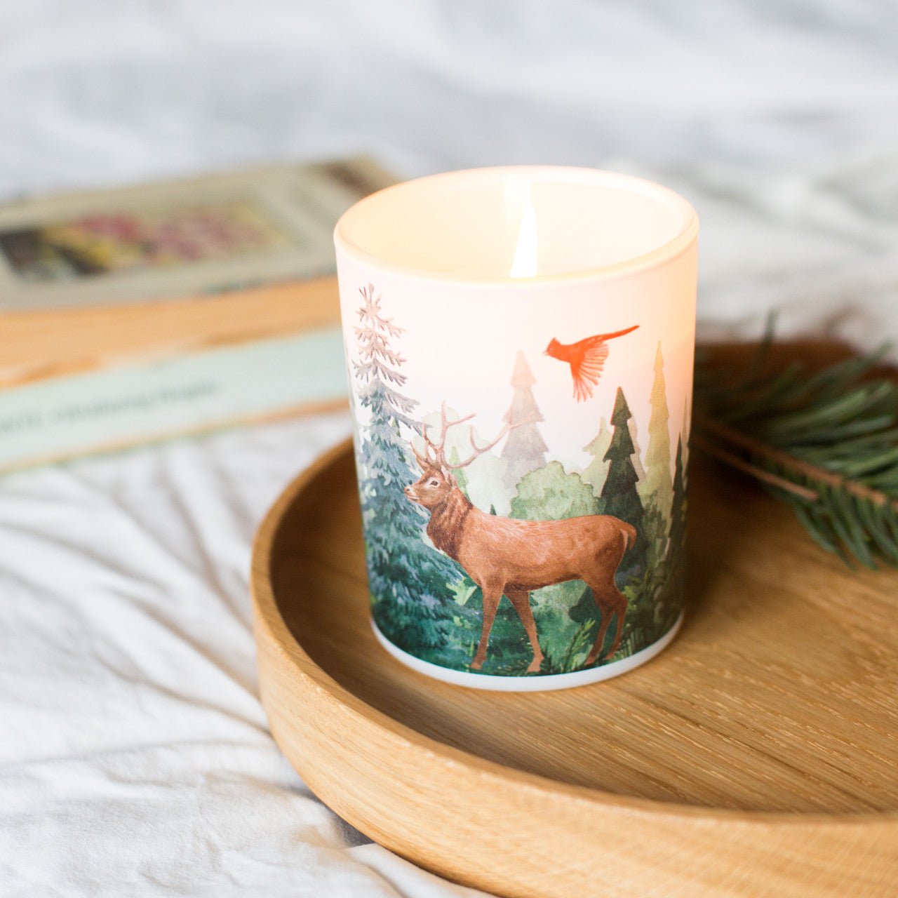 Trouvaille Global Forest bougie parfumée soja sapin