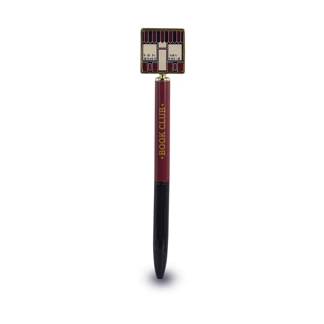 Pulteney Press Pen Metal 2D Topper stylo rouge