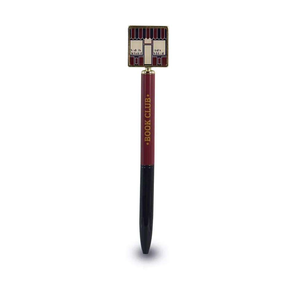 Pulteney Press Pen Metal 2D Topper stylo rouge