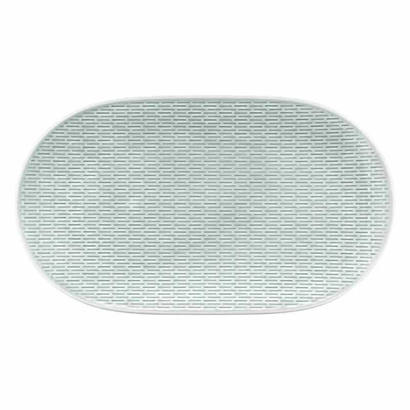 Artis Scope Glow plat ovale 32,6 cm bleu mer