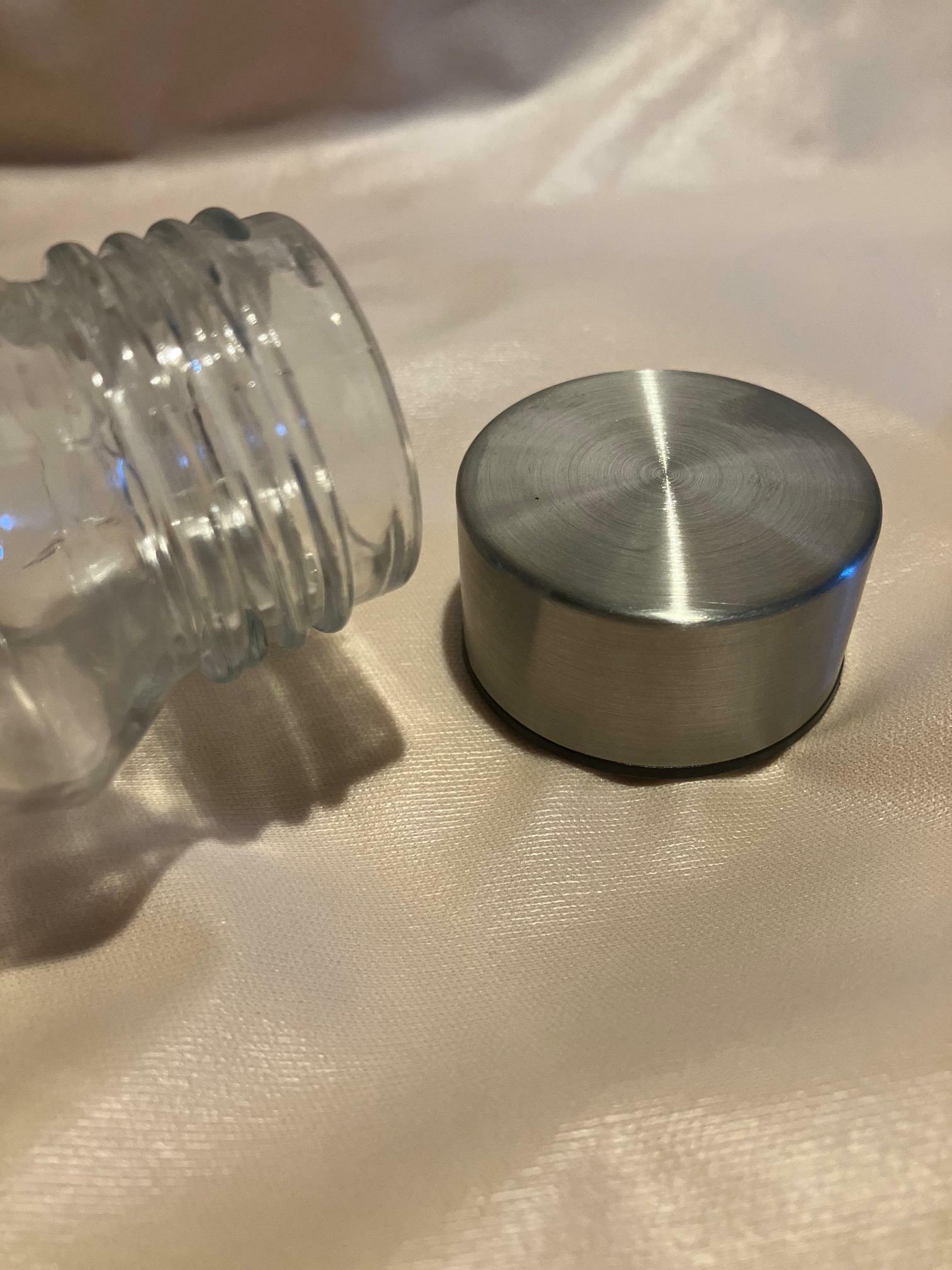 JoyJolt Spring Bouteille verre 52 cl lot 6 inox