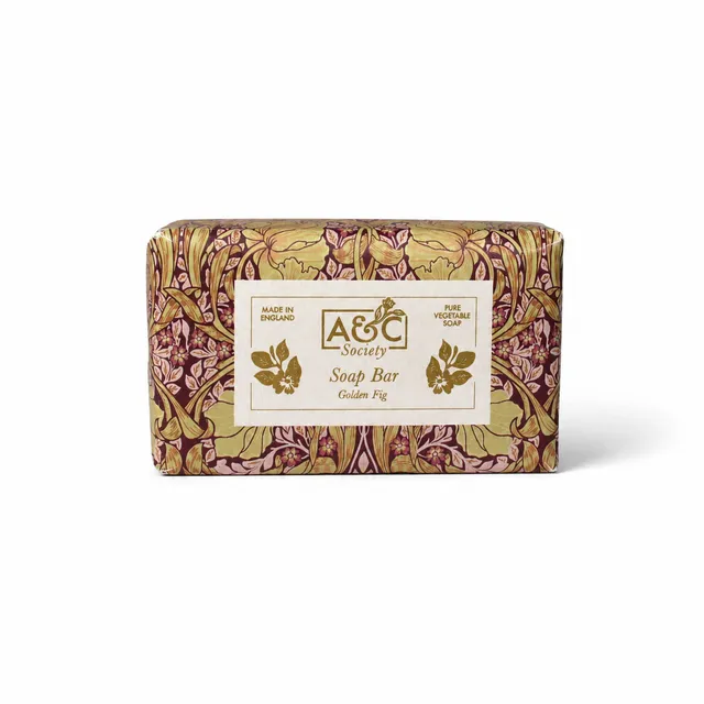 Arts Crafts Society Pimpernel savon végétal figue 190g