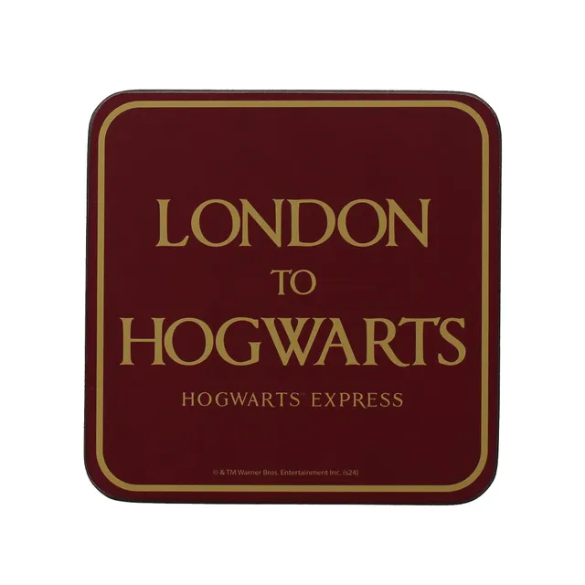 Harry Potter London to Hogwarts dessous de verre