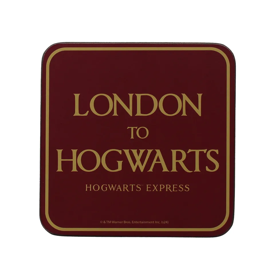 Harry Potter London to Hogwarts dessous de verre