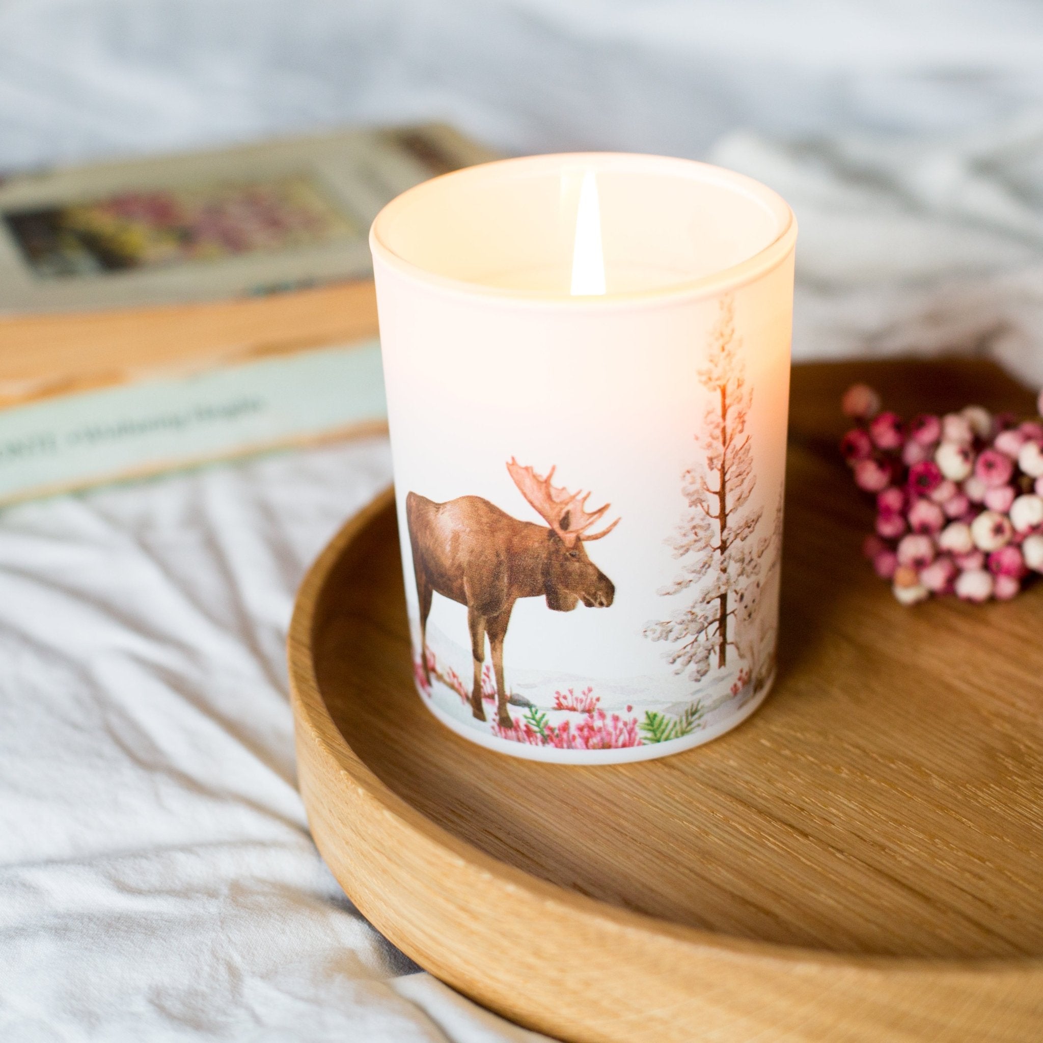 Trouvaille Tundra bougie soja cachemire santal relaxante