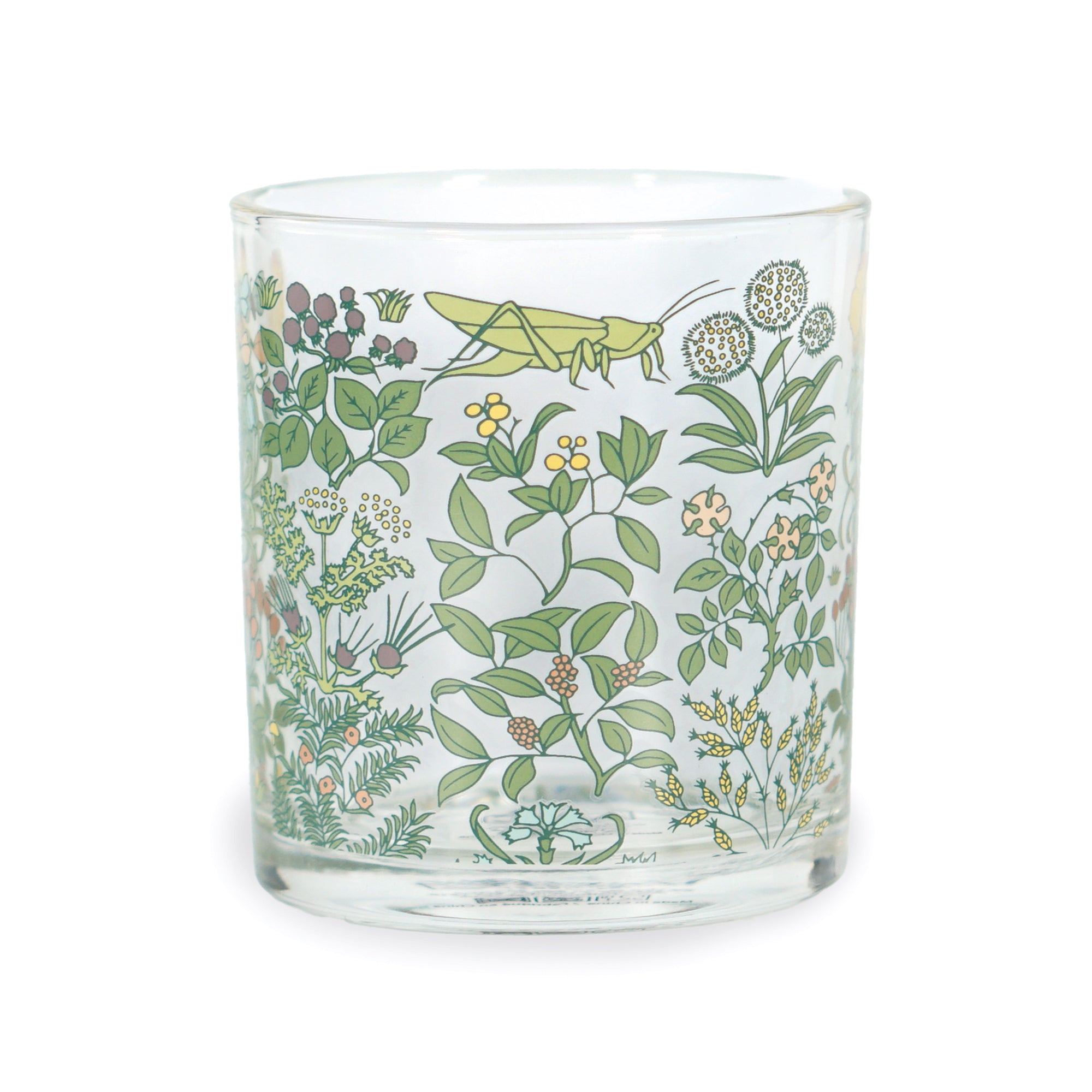 HMB Arts & Crafts Apothecary verre tumbler 30cl vert