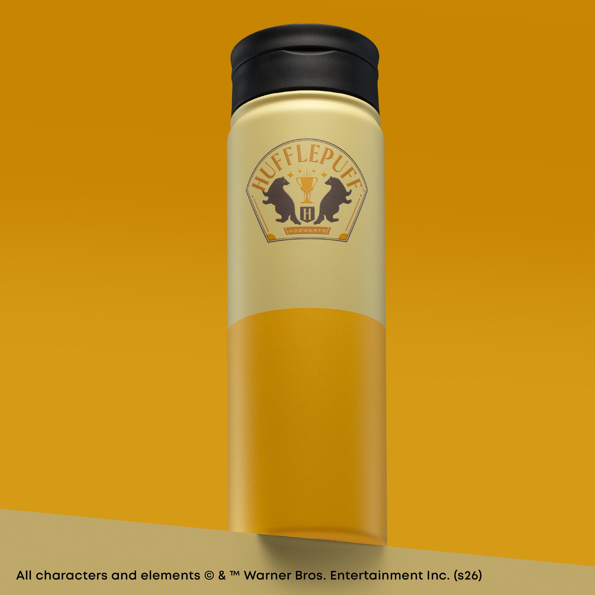 JoyJolt Harry Potter Hufflepuff gourde inox 65 cl isotherme