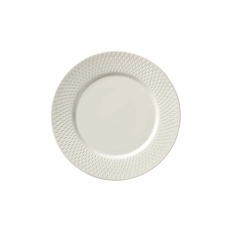 Artis Purity Reflections assiette à aile 22,5 cm blanche